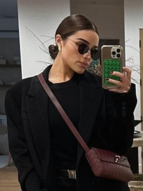 Bottega Veneta BV1268S 002 Aviator Sunglasses - Gold / Brown main image 8